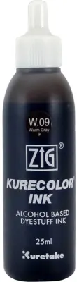 PASİF ZIG KURECOLOR MÜREKKEP KCR-25 W09 WARM GRAY 9
