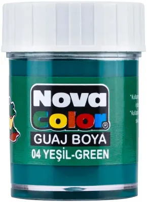 NOVA COLOR GUAJ BOYA ŞİŞE 30 CC YEŞİL NC-106