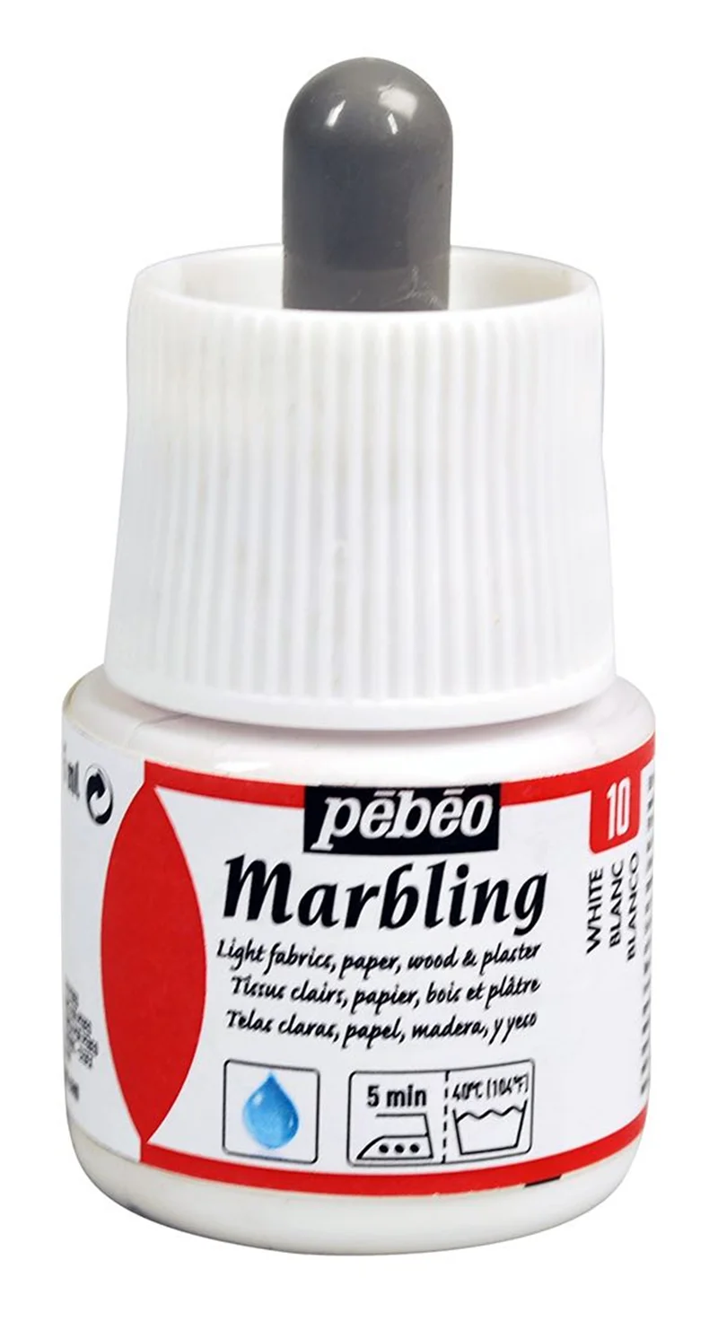 PEBEO EBRU BOYASI MARBLING 45 ML 130*10 WHITE