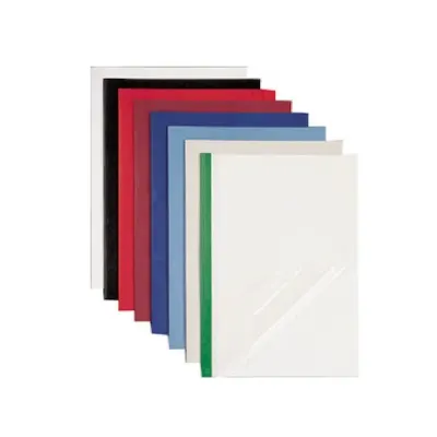 FASTBIND CİLT KAPAĞI ISISAL ŞEFFAF KAPAK + KARTON BEYAZ 100 LÜ 2300000
