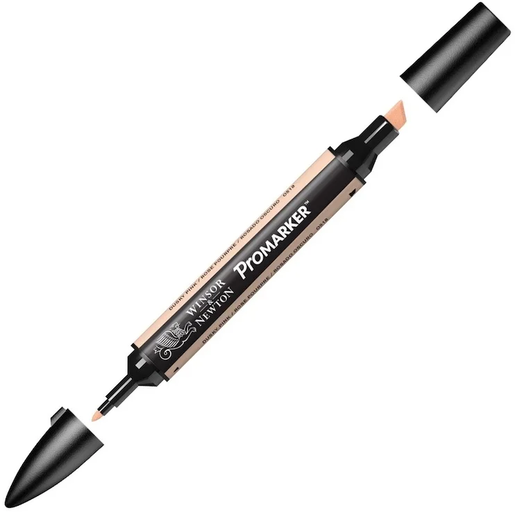 W&amp;N PROMARKER KALEM DUSKY PINK 200 (O518) WN-0203200
