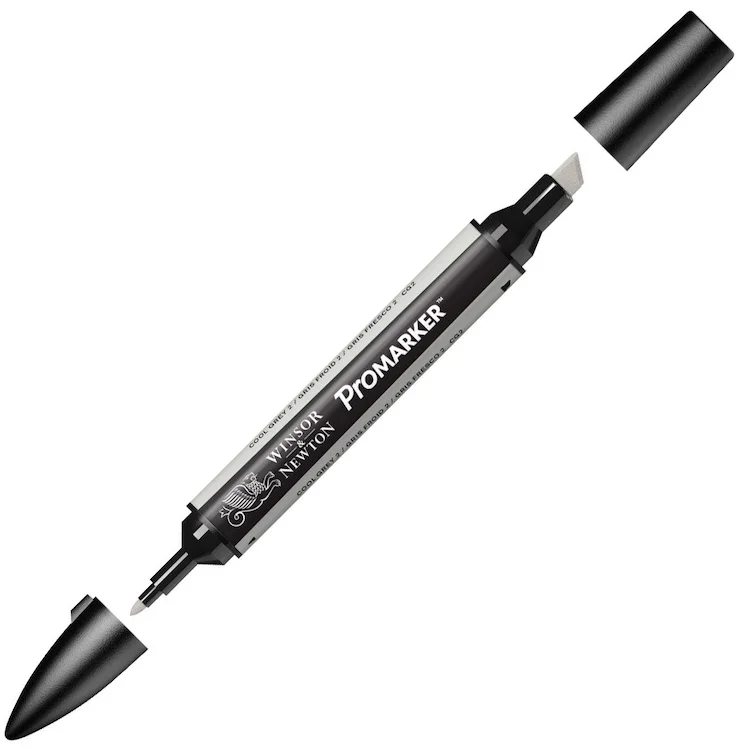 W&N PROMARKER KALEM COOL GREY 2 160 (CG2) WN-0203160