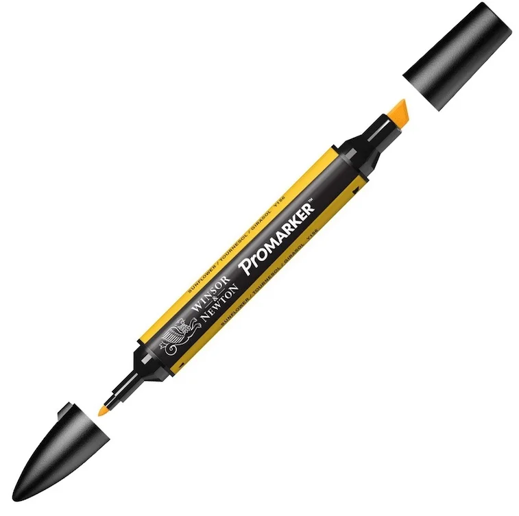 W&amp;N PROMARKER KALEM SUN FLOWER 224 (Y156) WN-0203224
