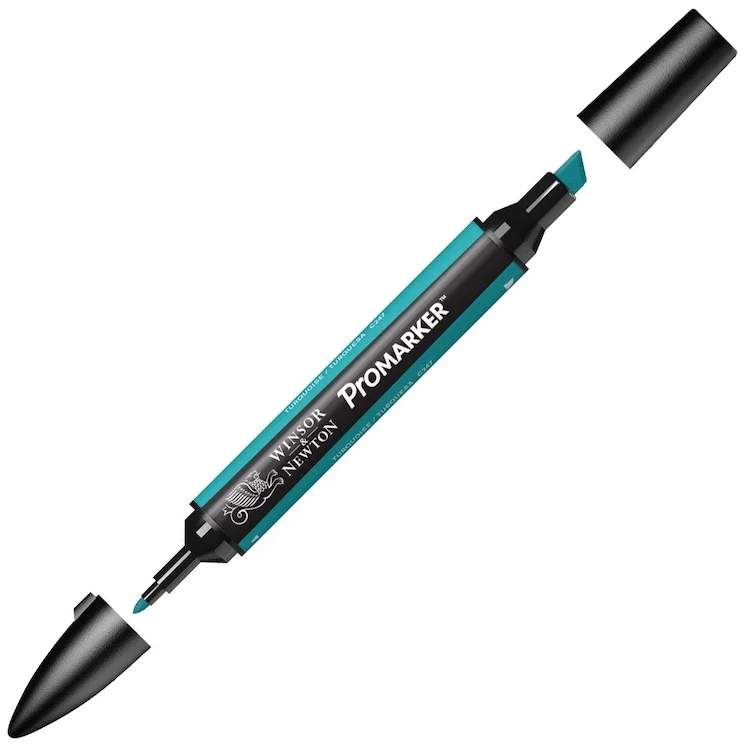W&amp;N PROMARKER KALEM TURQUOISE 654 (C247) WN-0203654
