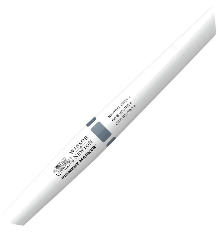 W&amp;N PIGMENT MARKER NEUTRAL GREY 4 152 WN-0202152