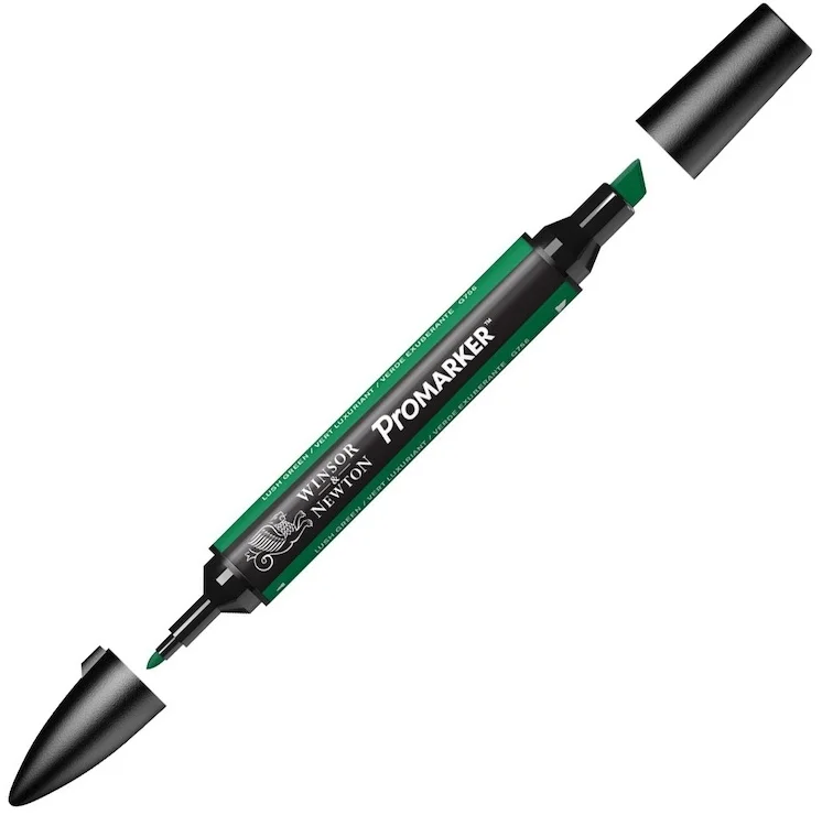 W&amp;N PROMARKER KALEM LUSH GREEN 228 (G756) WN-0203228