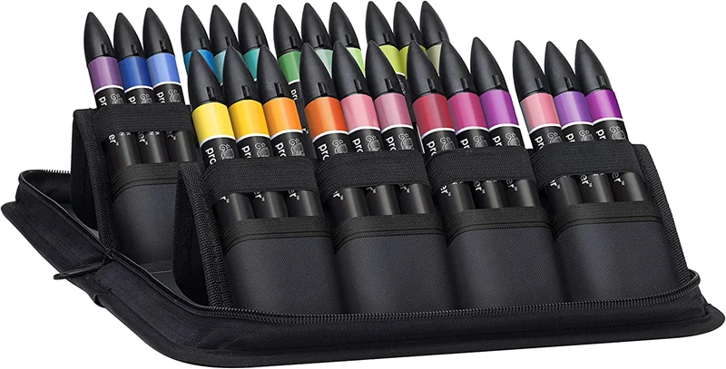 W&amp;N PROMARKER KALEM SET 24 RENK ÇANTALI WN-0290030