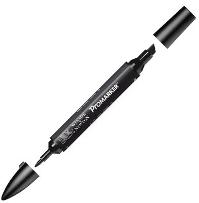 W&amp;N PROMARKER KALEM BLACK 030 (XB) WN-0203030