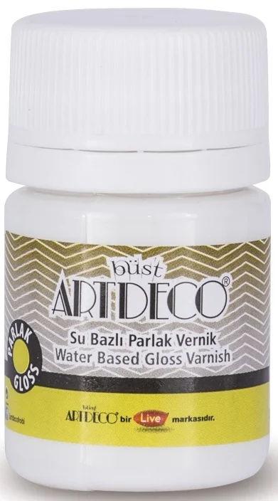 ARTDECO VERNİK SU BAZLI PARLAK 25 ML Y-053A-974