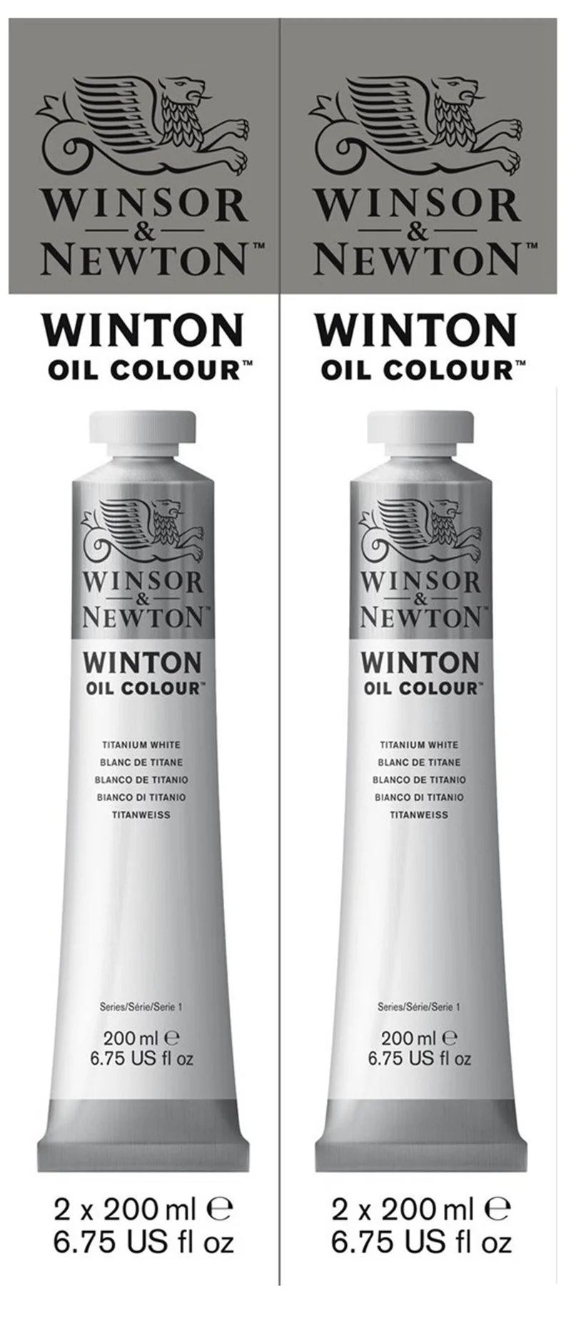 W&N YAĞLI BOYA TWIN PACK 2x200 ML TITANIUM WHITE 644 WN-1490689