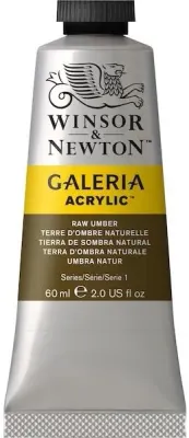 W&N AKRİLİK BOYA GALERIA 60 ML RAW UMBER 554 WN-2120554