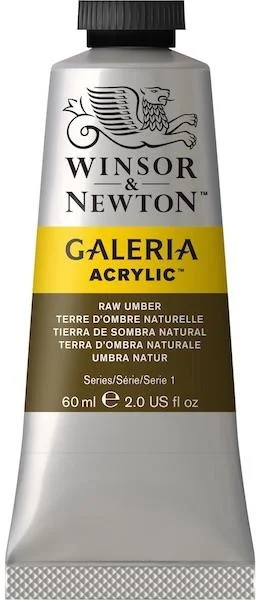 W&N AKRİLİK BOYA GALERIA 60 ML RAW UMBER 554 WN-2120554