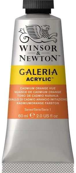 W&amp;N AKRİLİK BOYA GALERIA 60 ML CADMIUM ORANGE HUE 090 WN-2120090