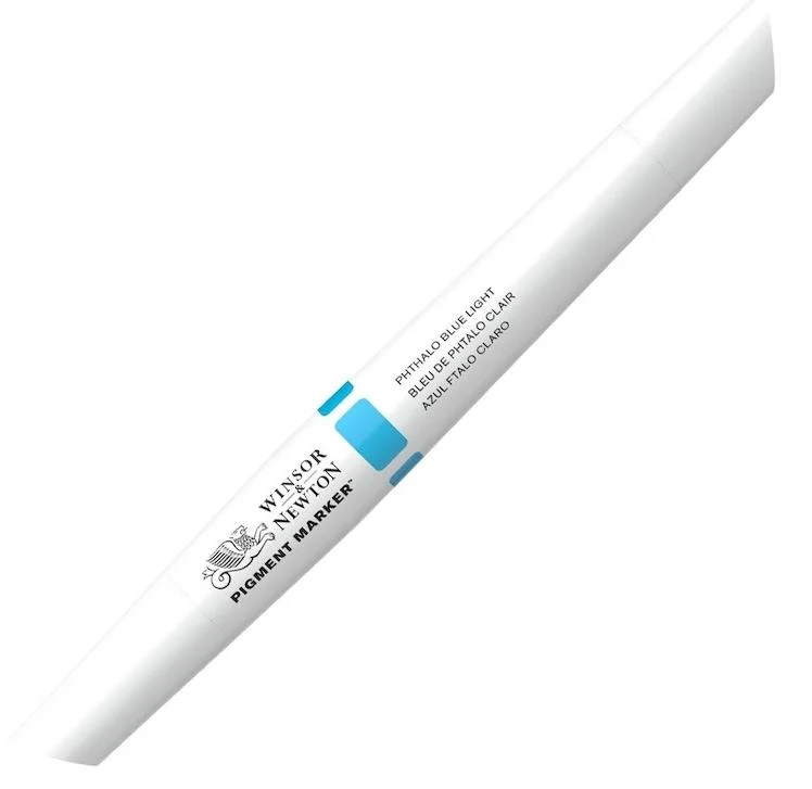 W&amp;N PIGMENT MARKER PHTAHALO BLUE LIGHT 053 WN-0202053