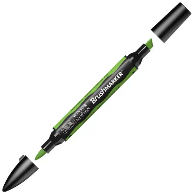 W&N PROMARKER BRUSH KALEM BRIGHT GREEN 069 WN-0204069