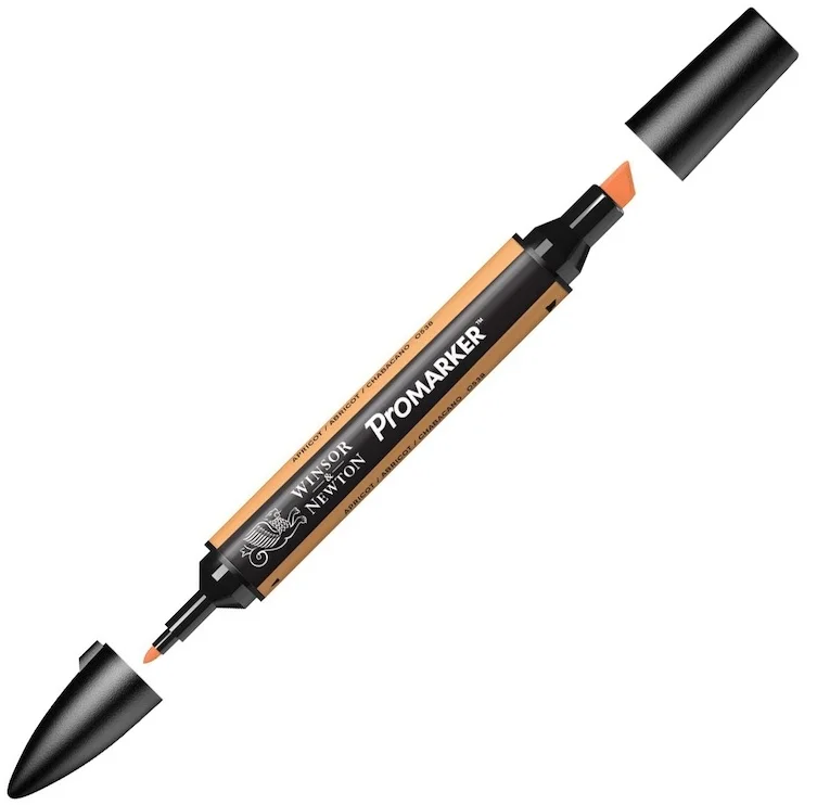 W&amp;N PROMARKER KALEM APRICOT 255 (O538) WN-0203255