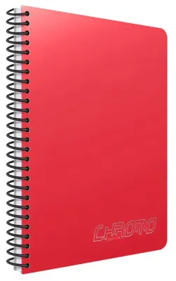 GIPTA DEFTER CHROMO A4 SPİRALLİ PP KAPAK 80 YP. ÇİZGİLİ 1337