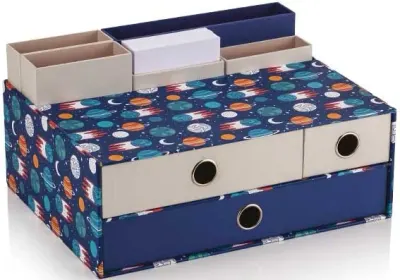 GIPTA MASA ÜSTÜ SET 3 ÇEKMECELİ SPACE MULTİ ORG8554