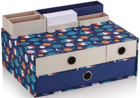 GIPTA MASA ÜSTÜ SET 3 ÇEKMECELİ SPACE MULTİ ORG8554
