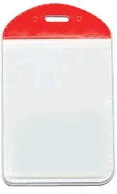MAPİ KART P.PVC DİK ŞERİTLİ KIRMIZ 100LÜ 910 10 13