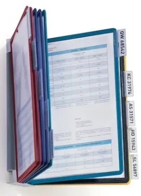 DURABLE SUNUM ÜNİTESİ DUVAR VARIO 10 LU SET 5567