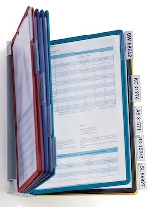 DURABLE SUNUM ÜNİTESİ DUVAR VARIO 10 LU SET 5567