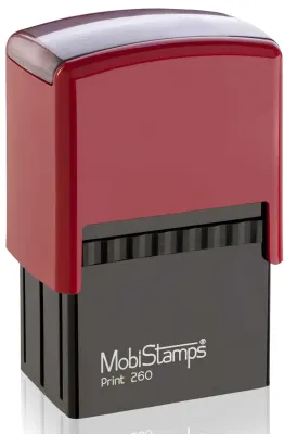 MOBİSTAMPS KAŞE DİKDÖRTGEN 260