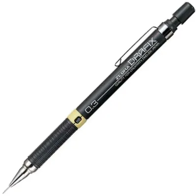 ZEBRA VERSATİL KALEM DRAFIX 0.3 SİYAH-SARI DRF-0.3