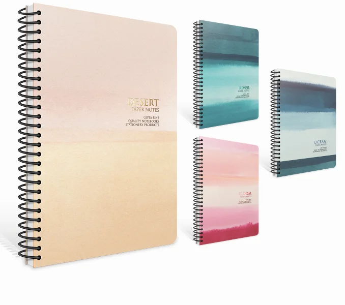 GIPTA DEFTER PAPERNOTES A4 SPİRALLİ OFSET PP KAPAK 80 YP. ÇİZGİLİ 6376