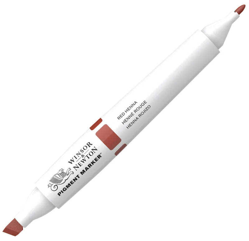 W&amp;N PIGMENT MARKER RED HENNA 093 WN-0202093
