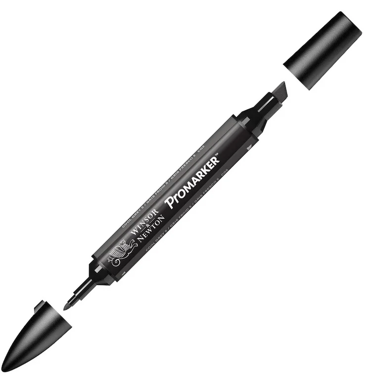 W&amp;N PROMARKER KALEM COOL GREY 5 157 (CG5) WN-0203157