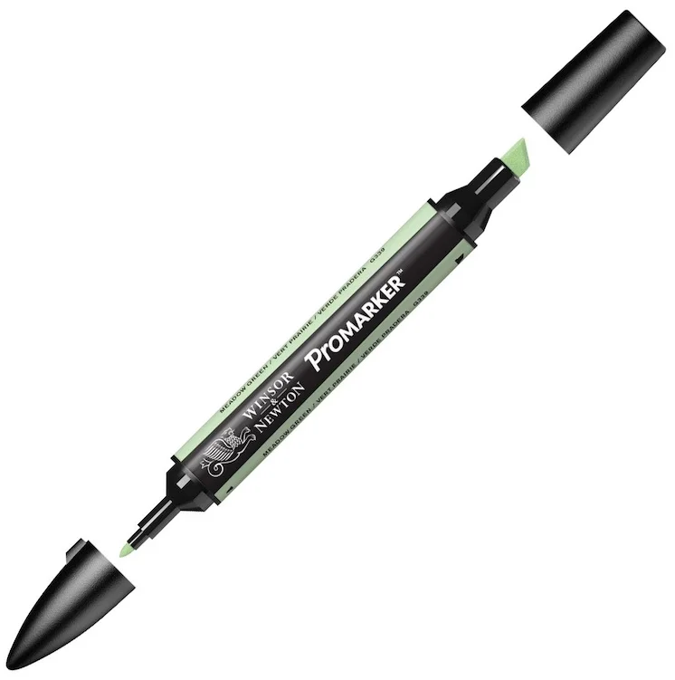 W&N PROMARKER KALEM MEADOW GREEN 215 (G339) WN-0203215