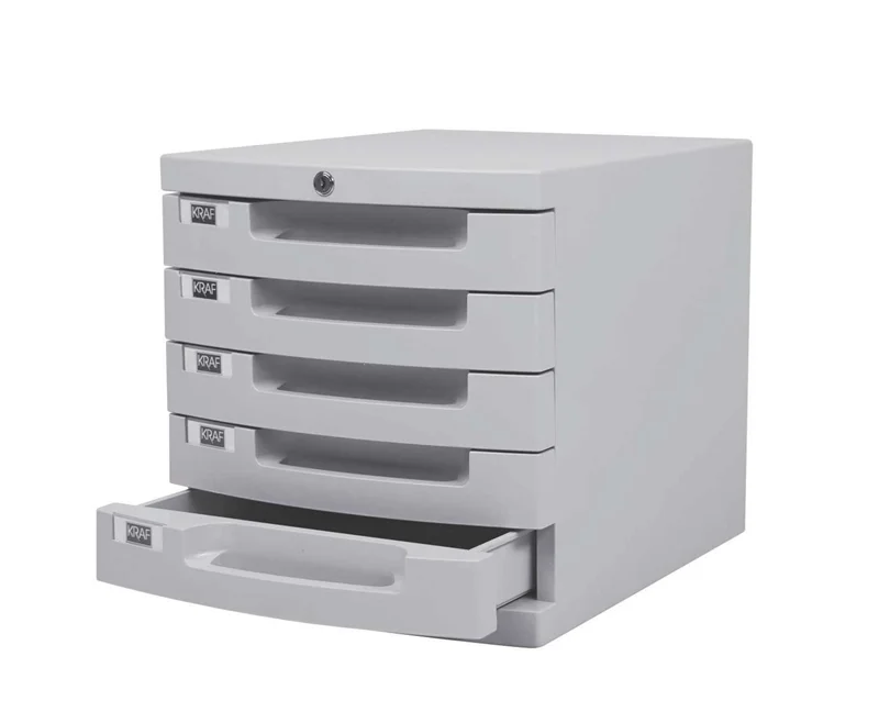 KRAF EVRAK RAFI KİLİTLİ 5 ÇEKMECE 215G