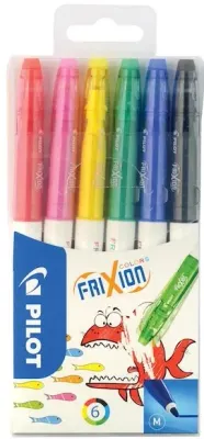 PILOT KEÇELI KALEM FRIXION COLORS 6 LI SW-FC-6