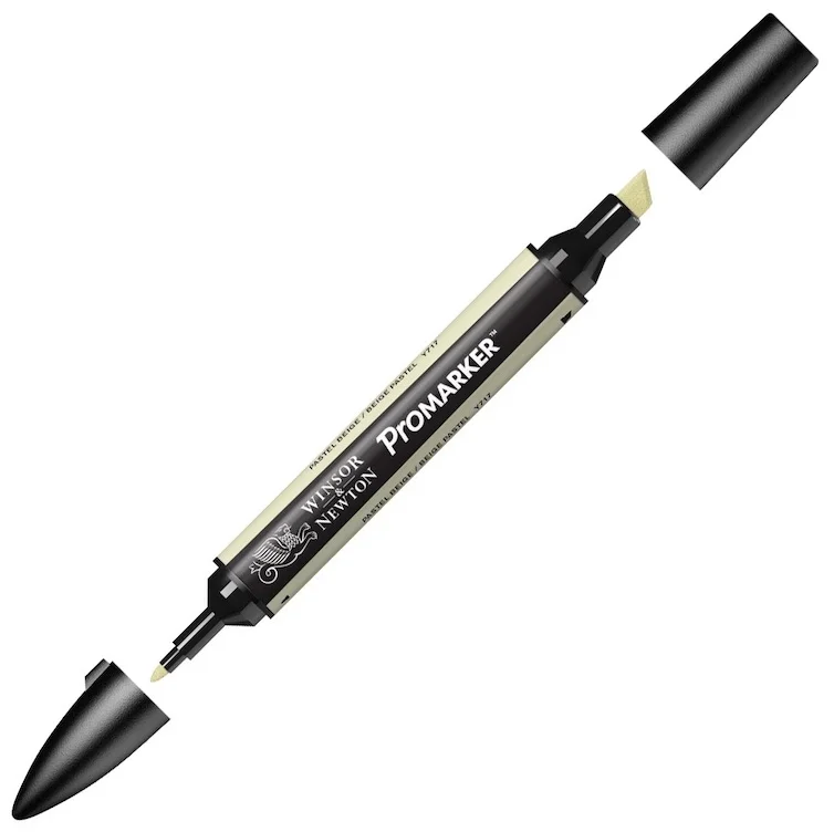W&amp;N PROMARKER KALEM PASTEL BEIGE 221 (Y717) WN-0203221