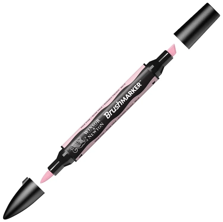 W&N PROMARKER BRUSH KALEM PALE PINK 220 WN-0204220