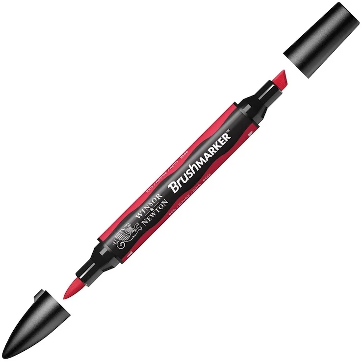 W&N PROMARKER BRUSH KALEM RED 209 WN-0204209