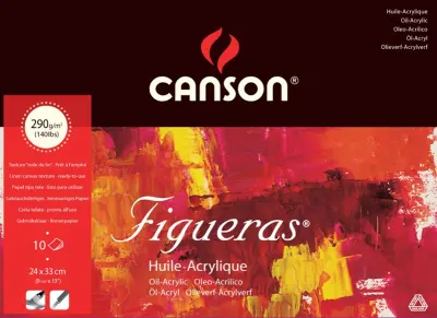CANSON YAĞLI BOYA BLOĞU 24x33 290 GR 10 SF 200857221