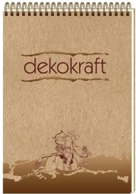 KESKİN BLOKNOT DEKOKRAFT A4 SPİRALLİ 100 YP. NOKTALI 144003
