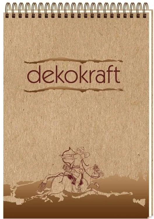 KESKİN BLOKNOT DEKOKRAFT A4 SPİRALLİ 100 YP. NOKTALI 144003