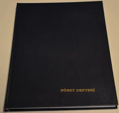 DİLMAN NÖBET (OKUL) DEFTERİ CİLTLİ 22.5x32 96 YP 5308 (Best)