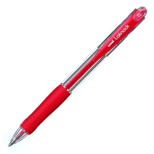 UNİ TÜKENMEZ KALEM LAKNOCK SN-100 0.7 KIRMIZI