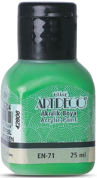 ARTDECO AKRİLİK BOYA 25 ML MİSTİK YEŞİL Y-070A-3024
