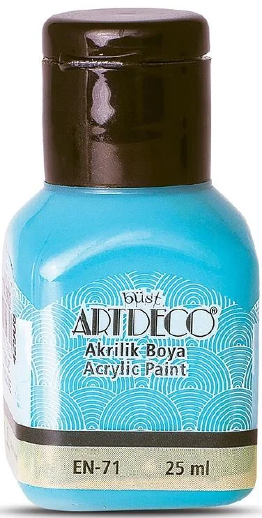 ARTDECO AKRİLİK BOYA 25 ML TURKUAZ Y-070A-3632