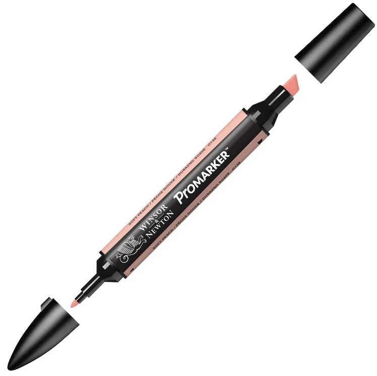 W&amp;N PROMARKER KALEM SOFT PEACH 370 (O138) WN-0203370