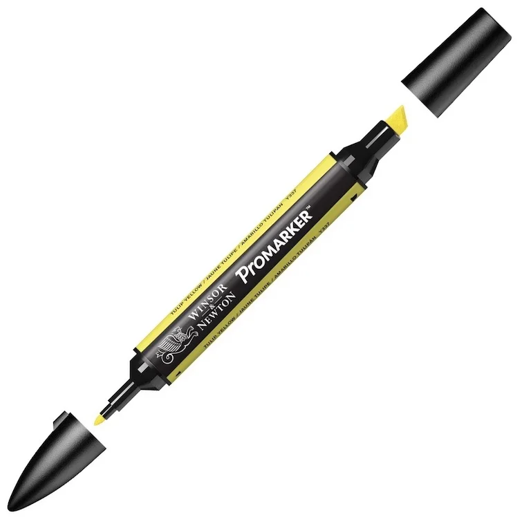 W&N PROMARKER KALEM TULIP YELLOW 254 (Y337) WN-0203254