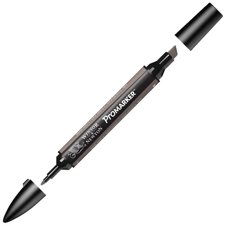 W&amp;N PROMARKER KALEM WARM GREY 4 131 (WG4) WN-0203131