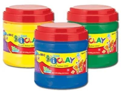 AMOS PROJE HAMURU İ-CLAY 400 GR MAVİ IC400BK-BL