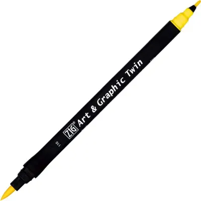 ZIG ART&amp;GRAPHIC TWIN TUT-80 110 MID YELLOW