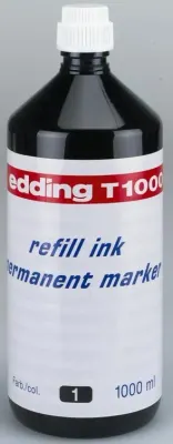 EDDING PERMANENT MÜREKKEP 1000 ML E-T1000 SİYAH